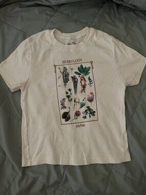 Harry Potter Herbology Tee With Plants for Kids